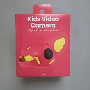 GEMS NWT Kids Digital Video Camera Pink 2 Inch Foldout Screen